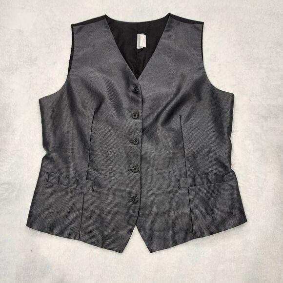 Doc & Amelia by cintas women's Grey vest size M(F) - Picture 1 of 6
